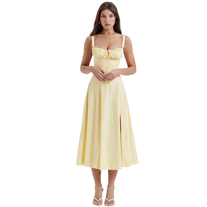 Tirzah - Flowy Boho Slip Skirt Dress