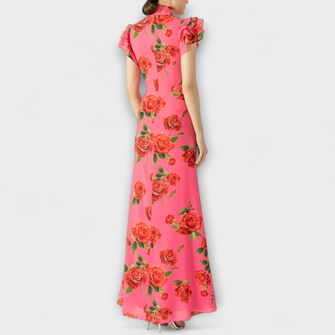 Luna - Maxi Dress with Floral Print