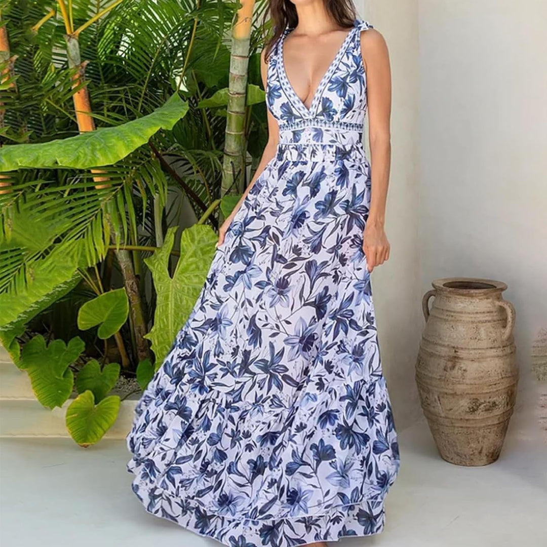 Mandy | Elegant Printed Swim Set