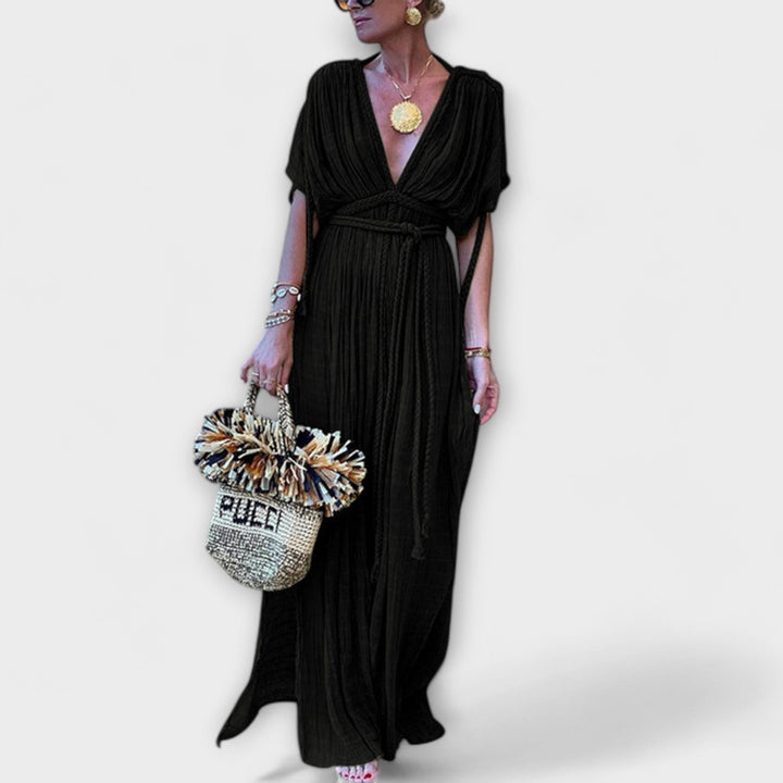 Kimono Maxi Dress in Greek Style