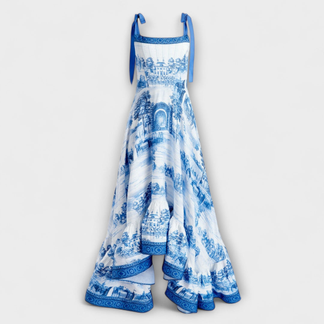 Lucia - Charming Floral Maxi Dress
