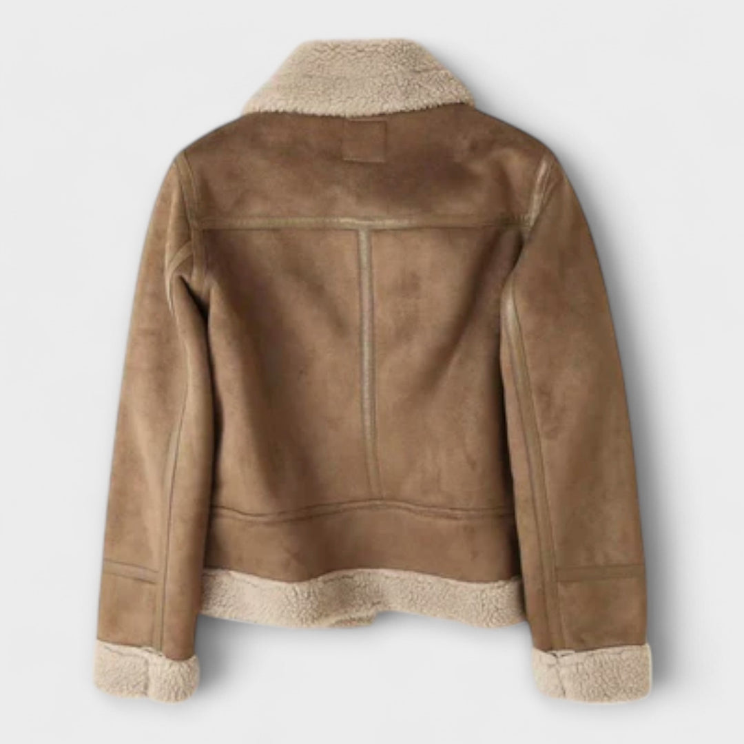 Aurora | Aviator Shearling Jacket
