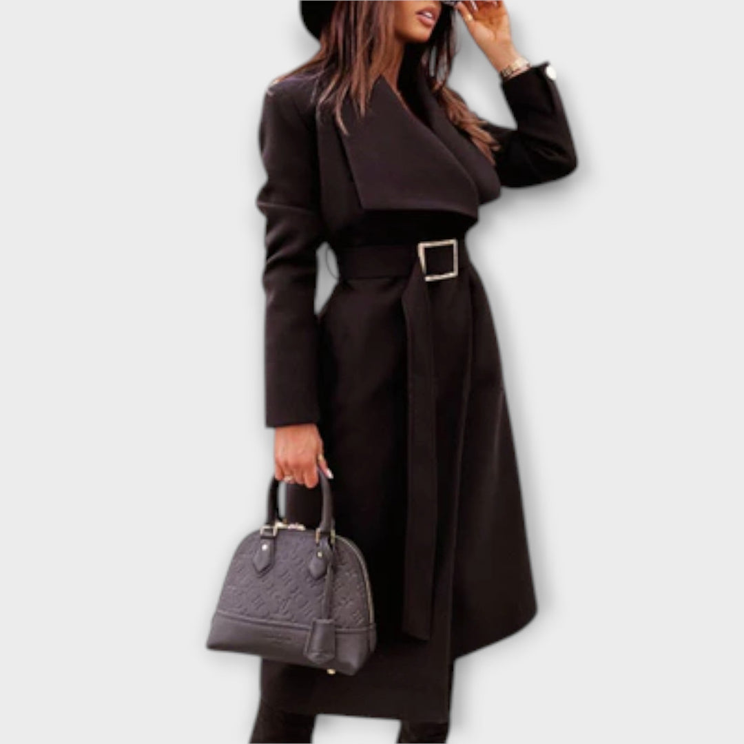 Muriel | Tailored Coat with Belt