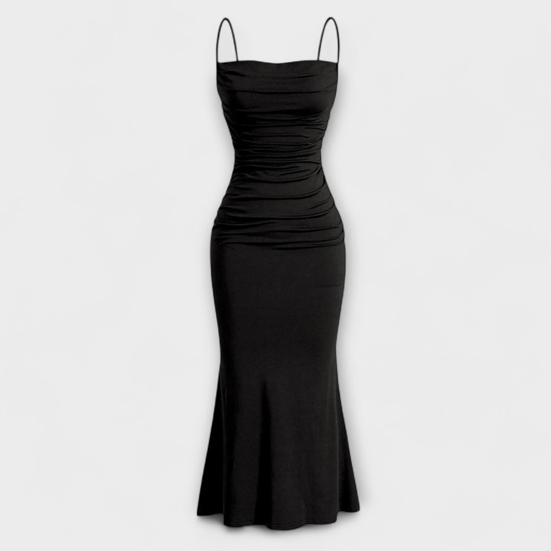 Mia Muse - Elegant Maxi Party Dress
