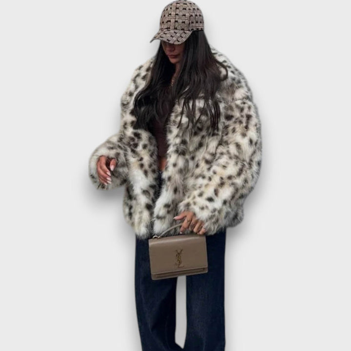 Mile | Luxury Eco-Fur in Deep Bordeaux