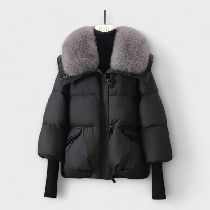 Lucyna | Elegant Fur-Lined Jacket
