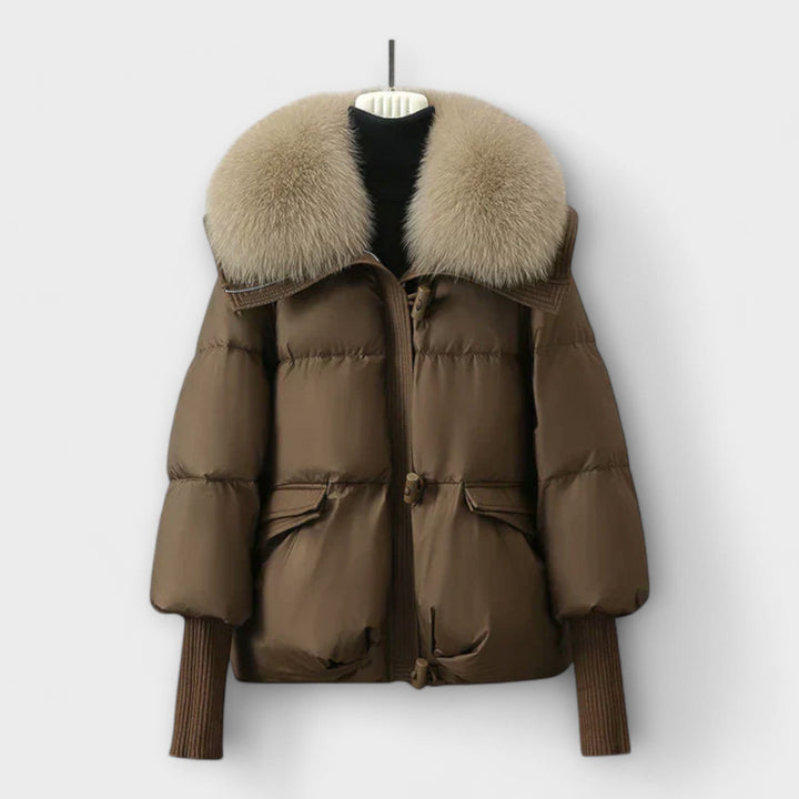 Lucyna | Elegant Fur-Lined Jacket