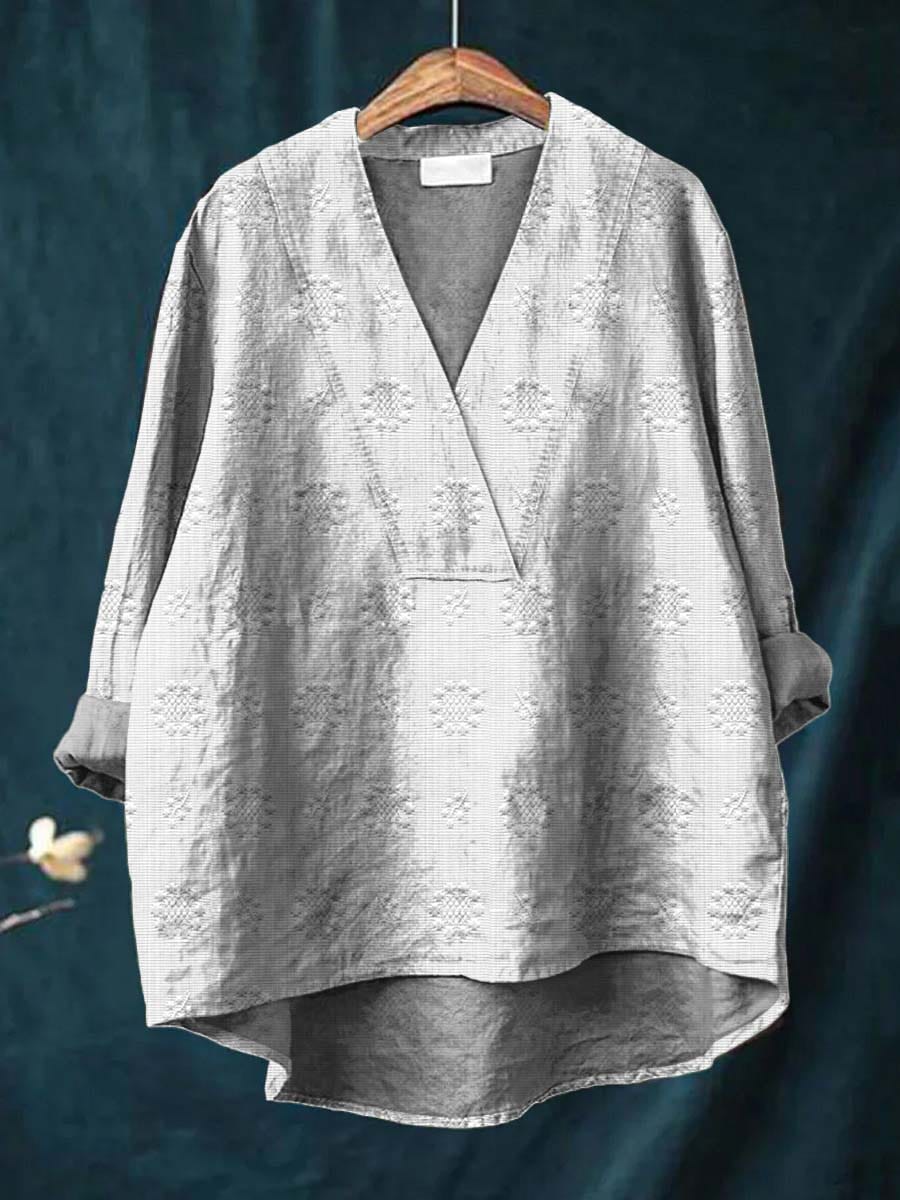 Cara Linen Blouse