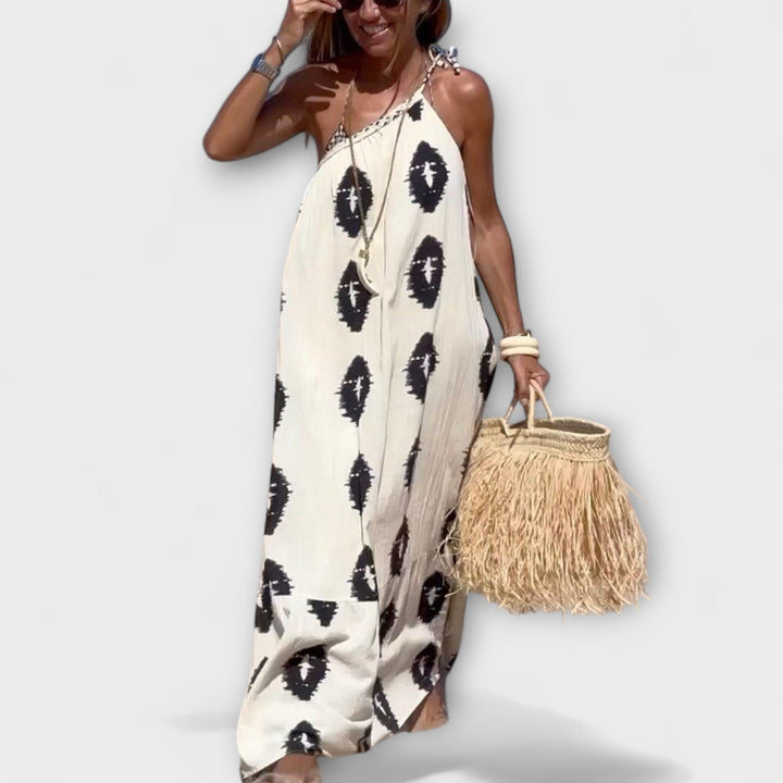 Isla - Sunbeam Vibes One-Shoulder Maxi Dress